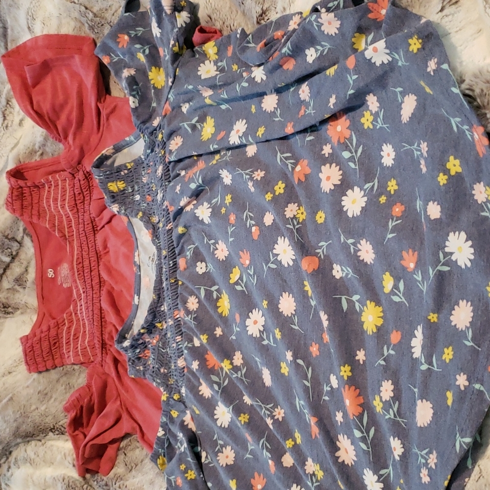 Girls off the shoulder summer shirt